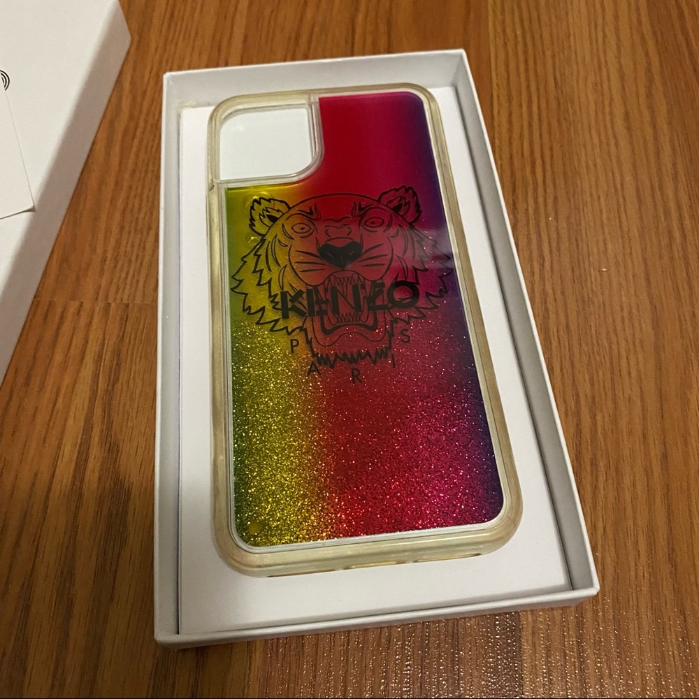 Kenzo glitter tiger Iphone 11 Pro Max case
